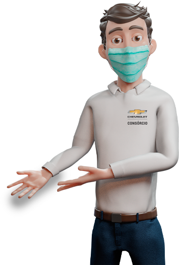 Imagem do mascote do consórcio Chevrolet - Tom Sórcio